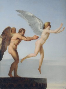 Daedalus and Icarus.