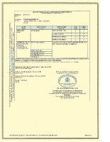 Maintenance organization approval certificate